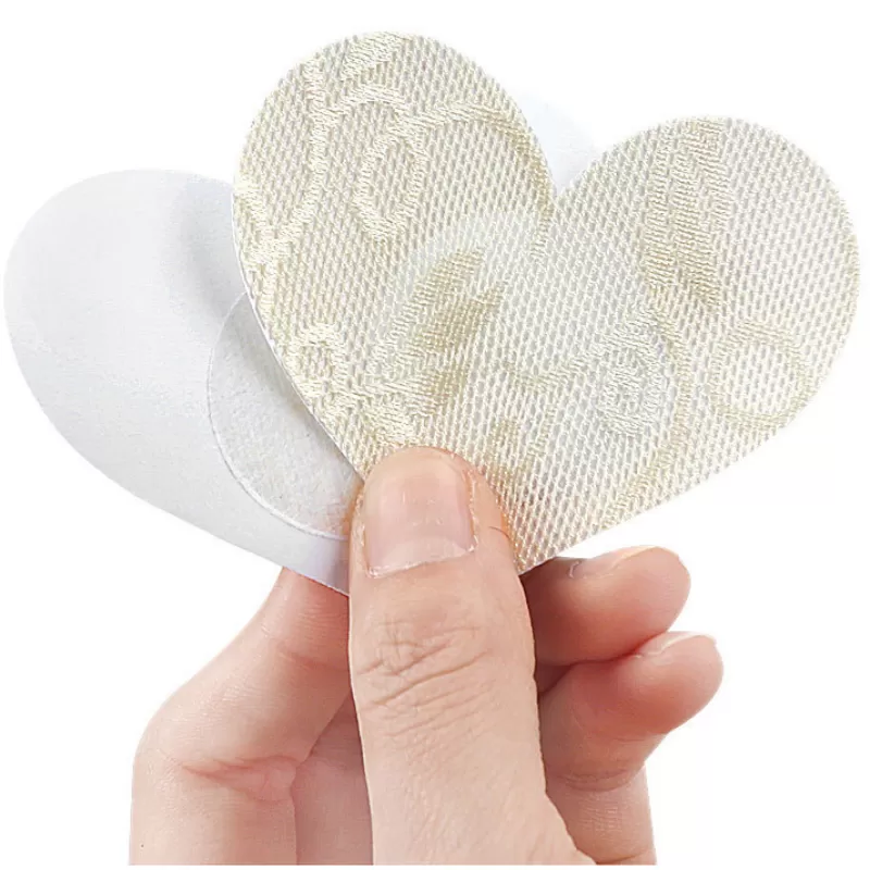 10 Pair of Lace Heart Shaped Nipple Pads